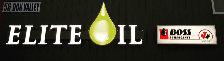 Elite Oil Winnipeg Sign