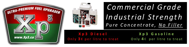 XP3 diesel and gas all in one treatment